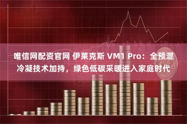 唯信网配资官网 伊莱克斯 VM1 Pro:全预混冷凝技术加持,绿色低碳采暖进入家庭时代