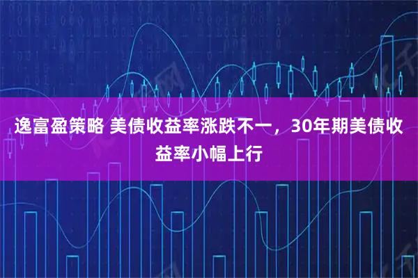 逸富盈策略 美债收益率涨跌不一，30年期美债收益率小幅上行